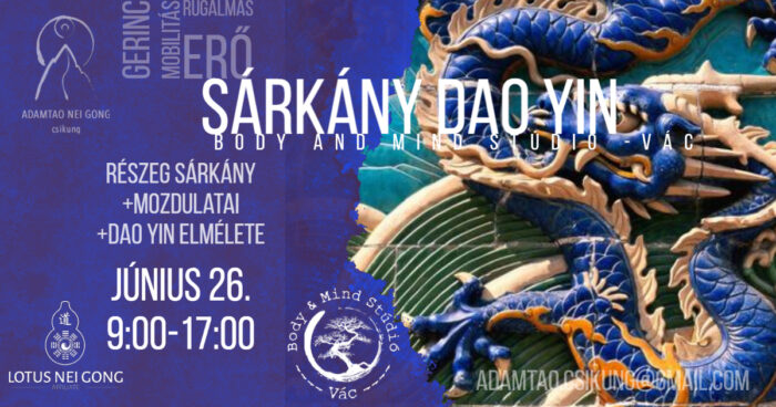 csikung sárkány dao yin